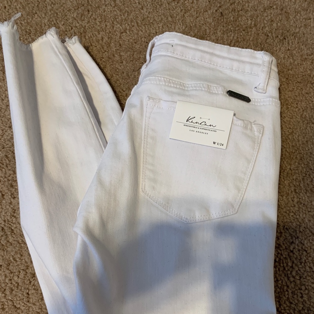 White jeans